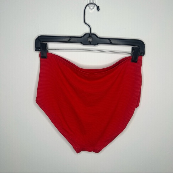 Kona Sol High-Waist Red Bikini Bottom Size Medium - Picture 2 of 7